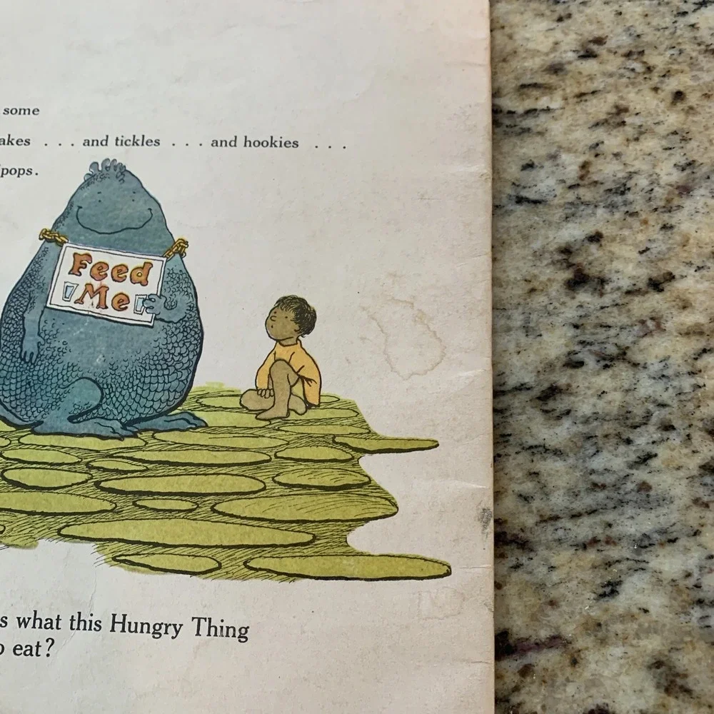 The Hungry Thing By Jan Slepian And Ann Seidler Pictures By Richard E. Martin